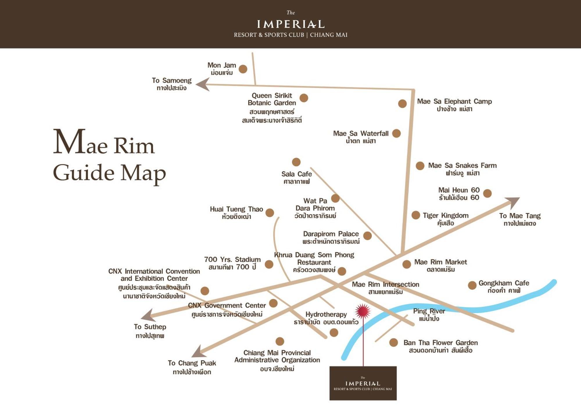 The Imperial Chiang Mai Resort & Sports Club Exterior foto